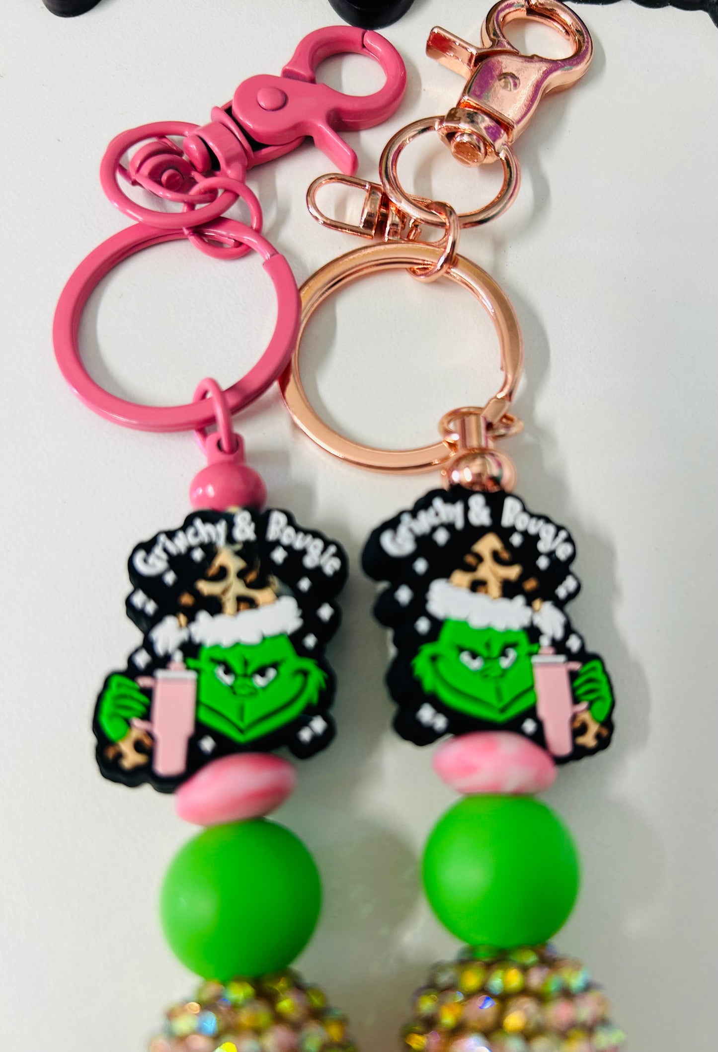 Keychain-Focal Grinchy & Bougie
