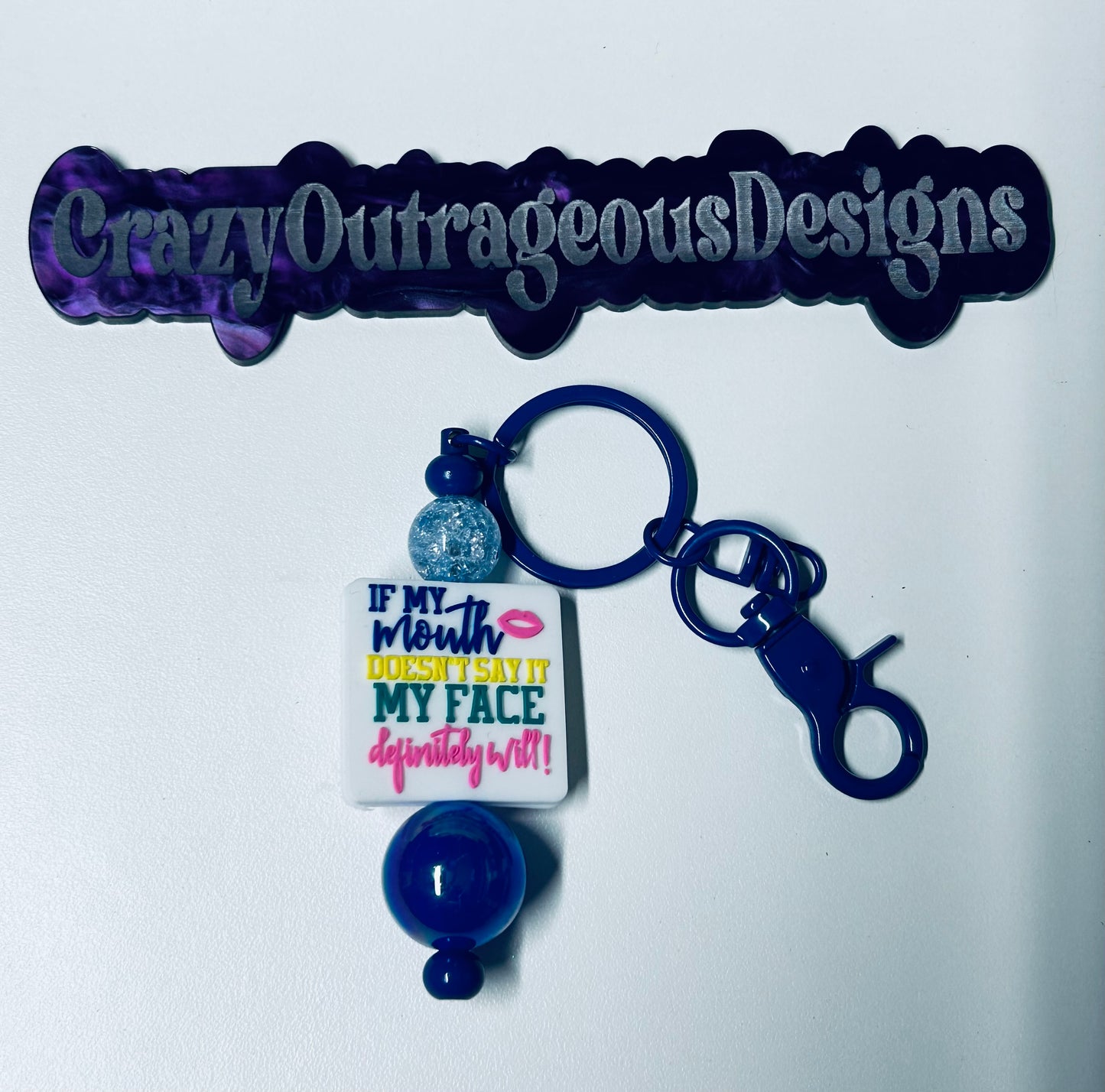 Keychain-Focal If My Mouth Doesn’t Say It