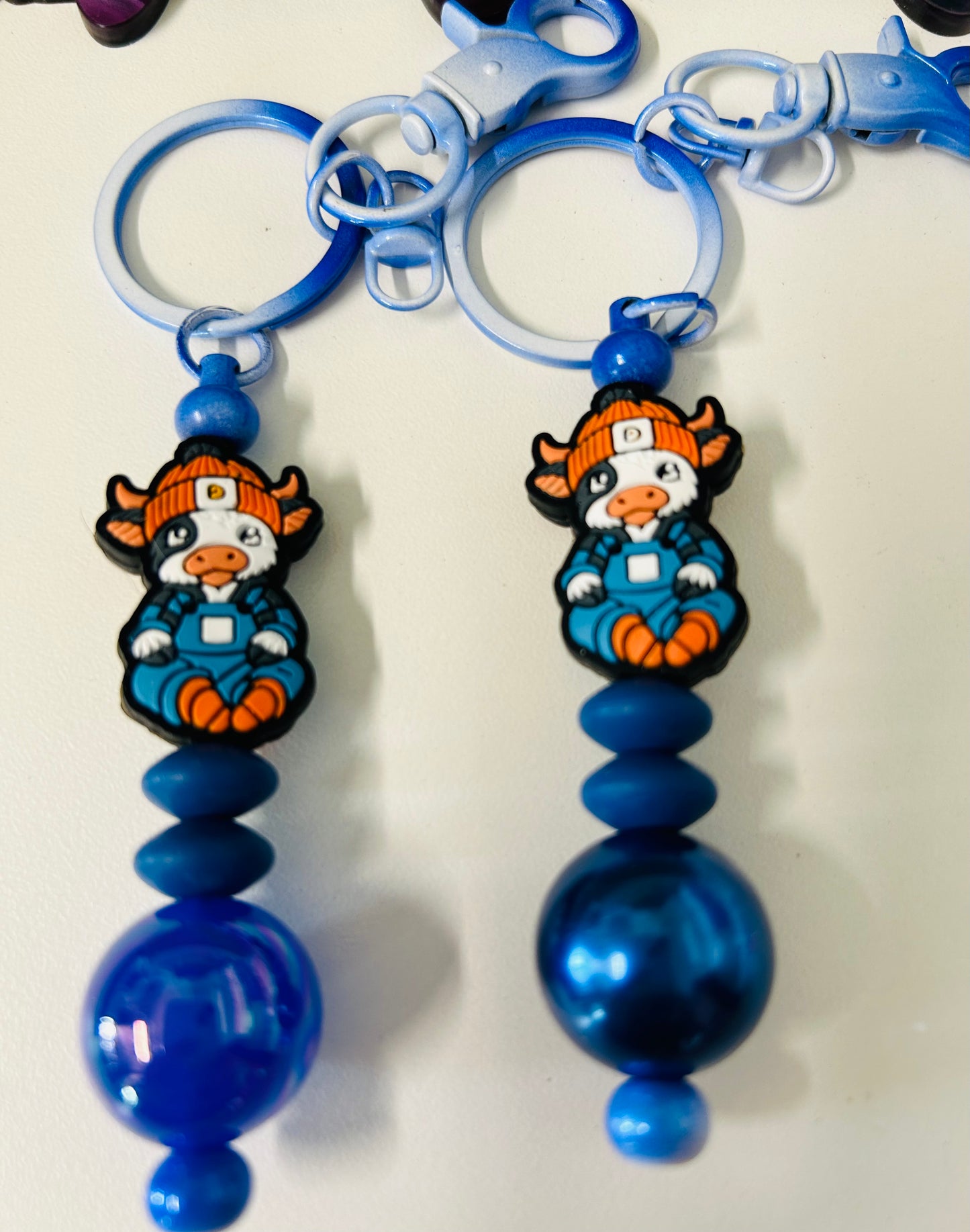 Keychain-Focal Carhart Cow