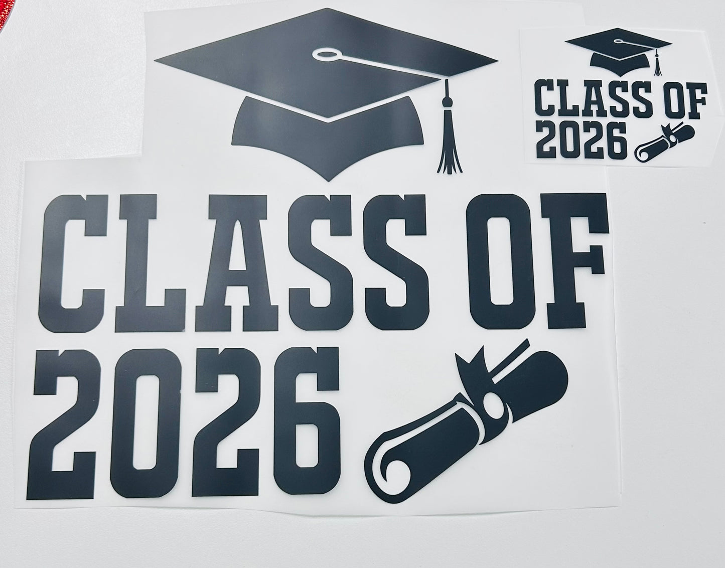 DTF Transfers (only)-Class of 2026 cap