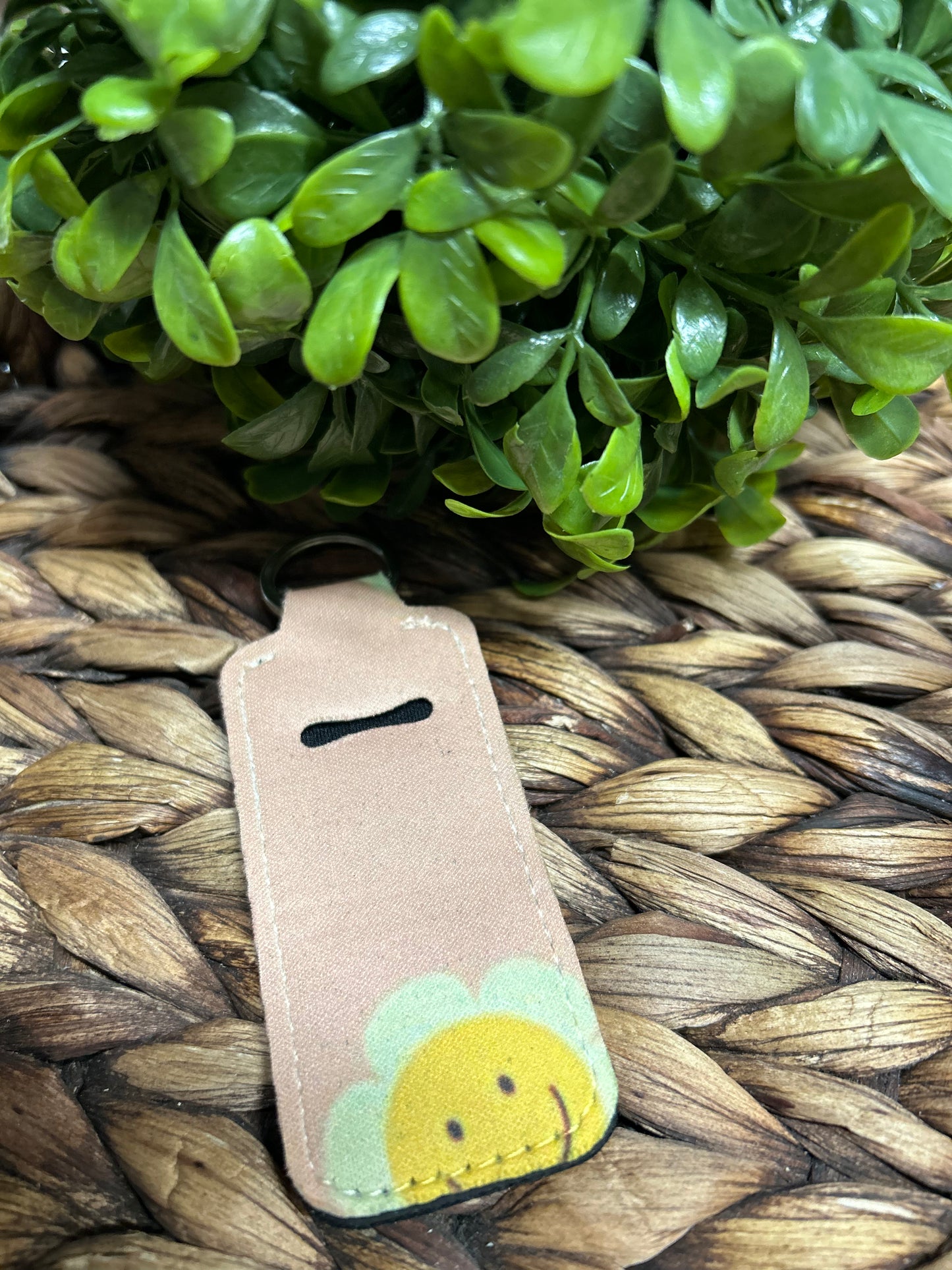 Chapstick Holder-Flower:Happy Daisy