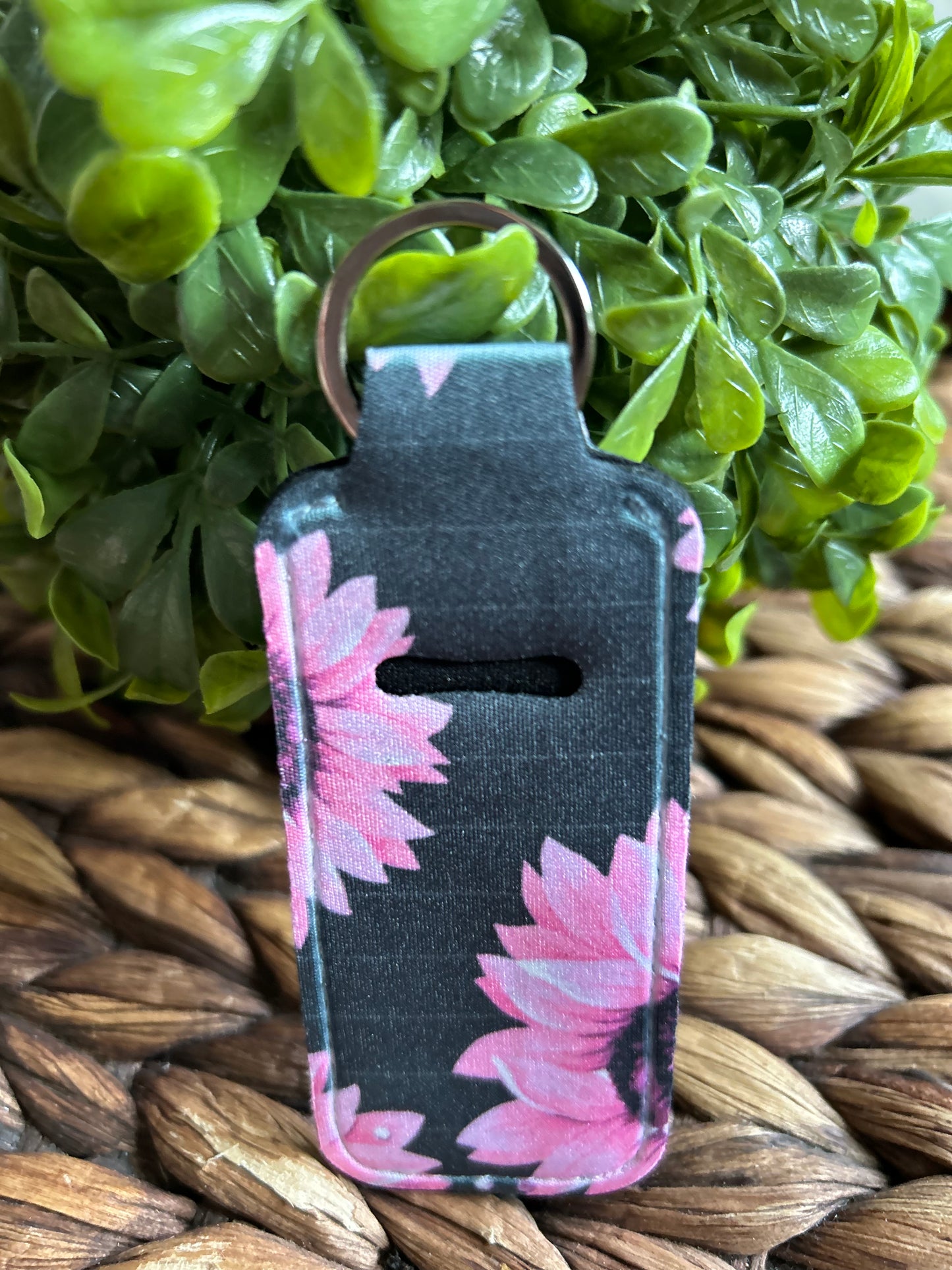 Chapstick Holder-Flower:Purple Daisy