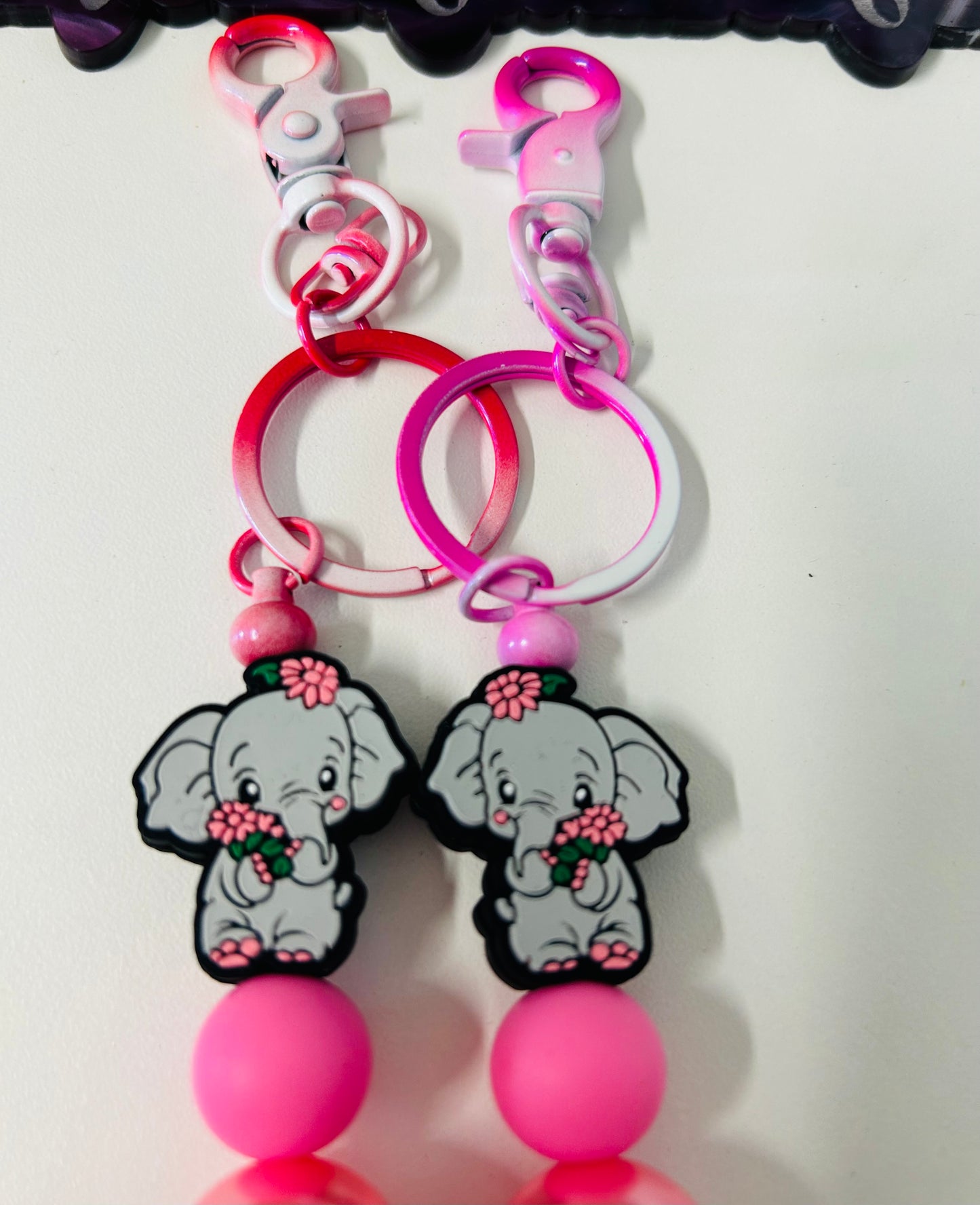 Keychain-Focal Elephant