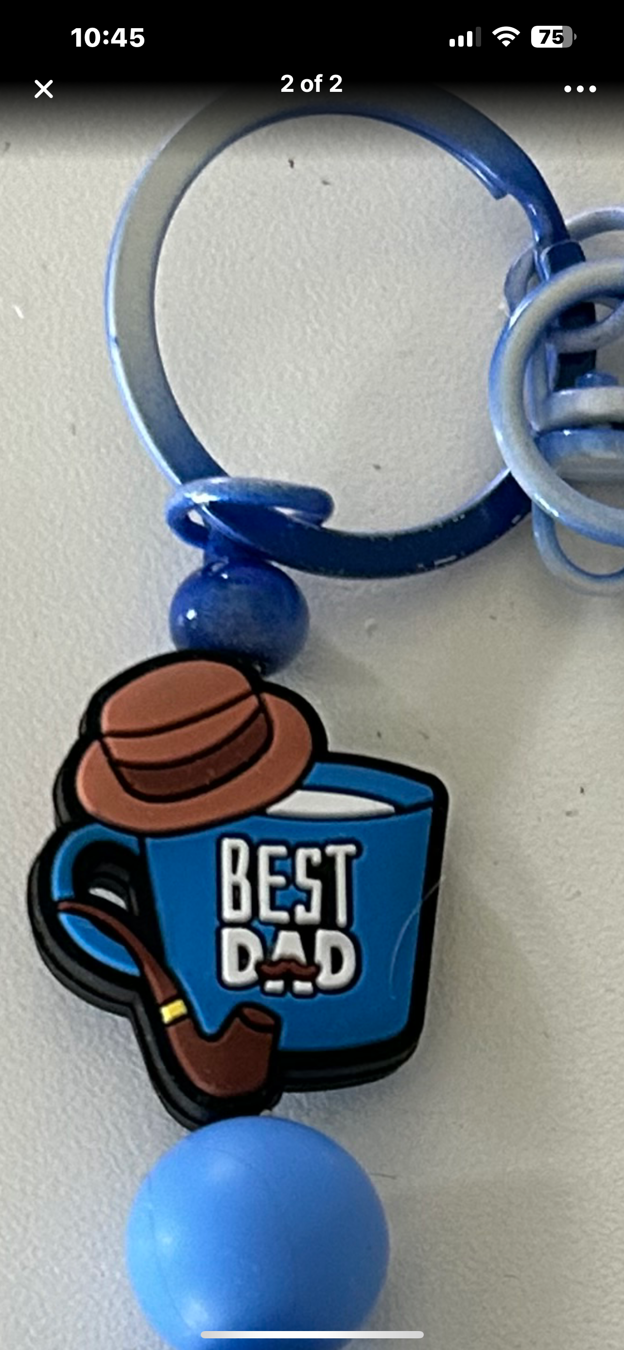 Keychain-Focal Best Dad