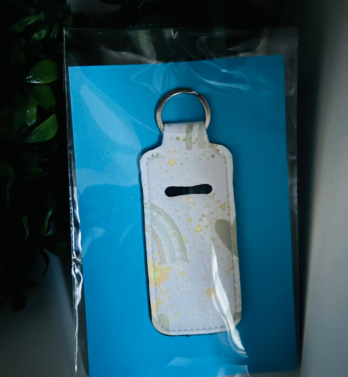 Chapstick Holder-Pattern:Rainbow Hearts