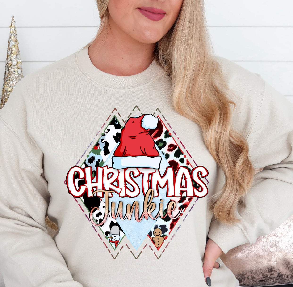 Apparel-Christmas Junkie Shirt