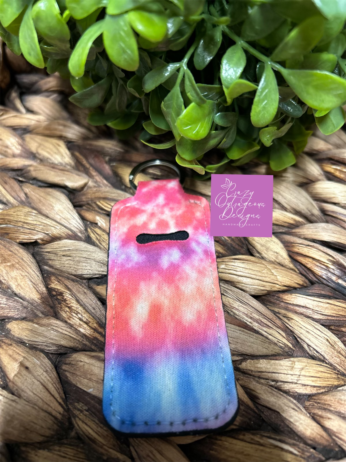 Chapstick Holder-Pattern:Tie Dye