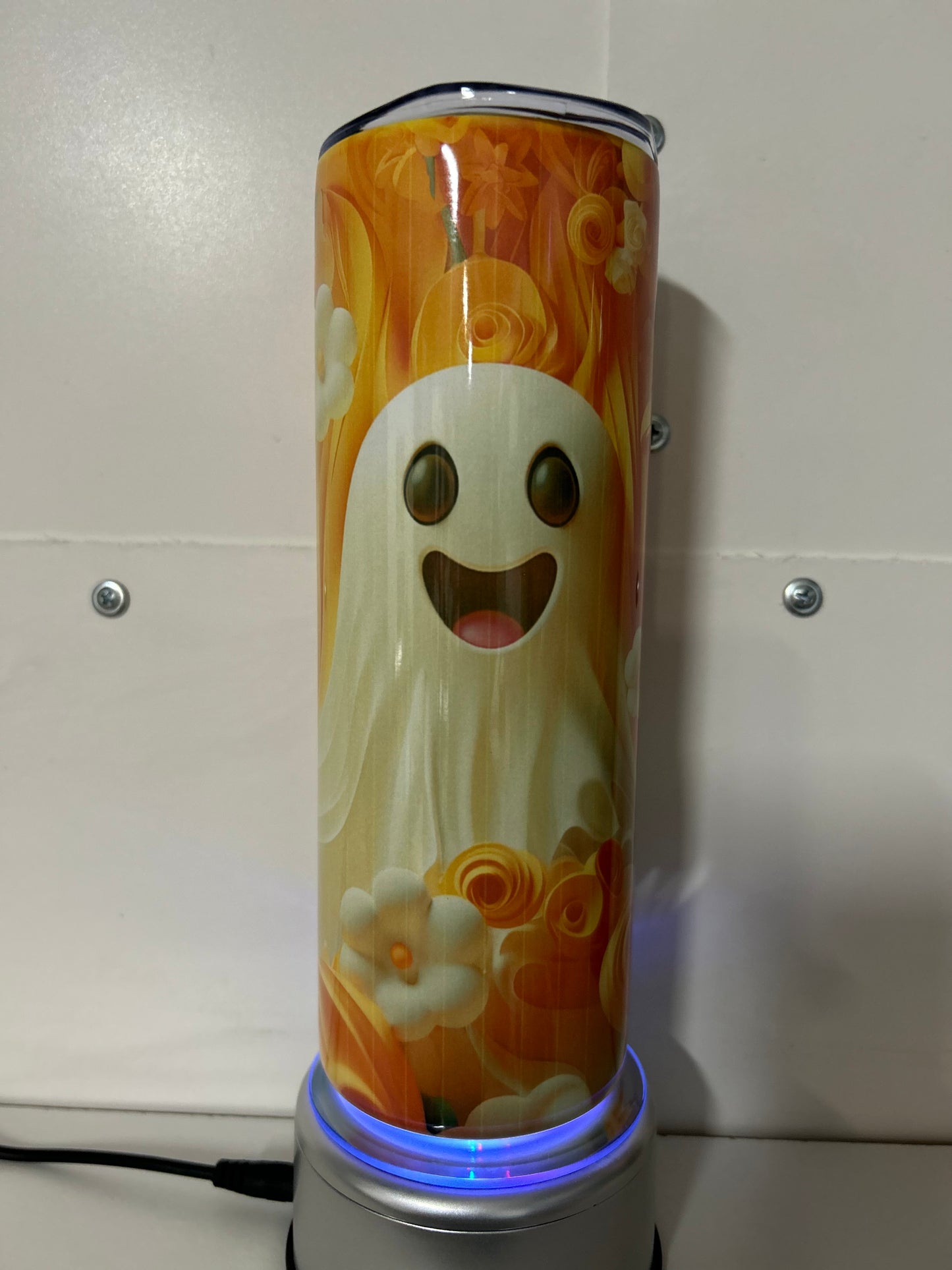 Tumbler-Halloween:Cute Ghost