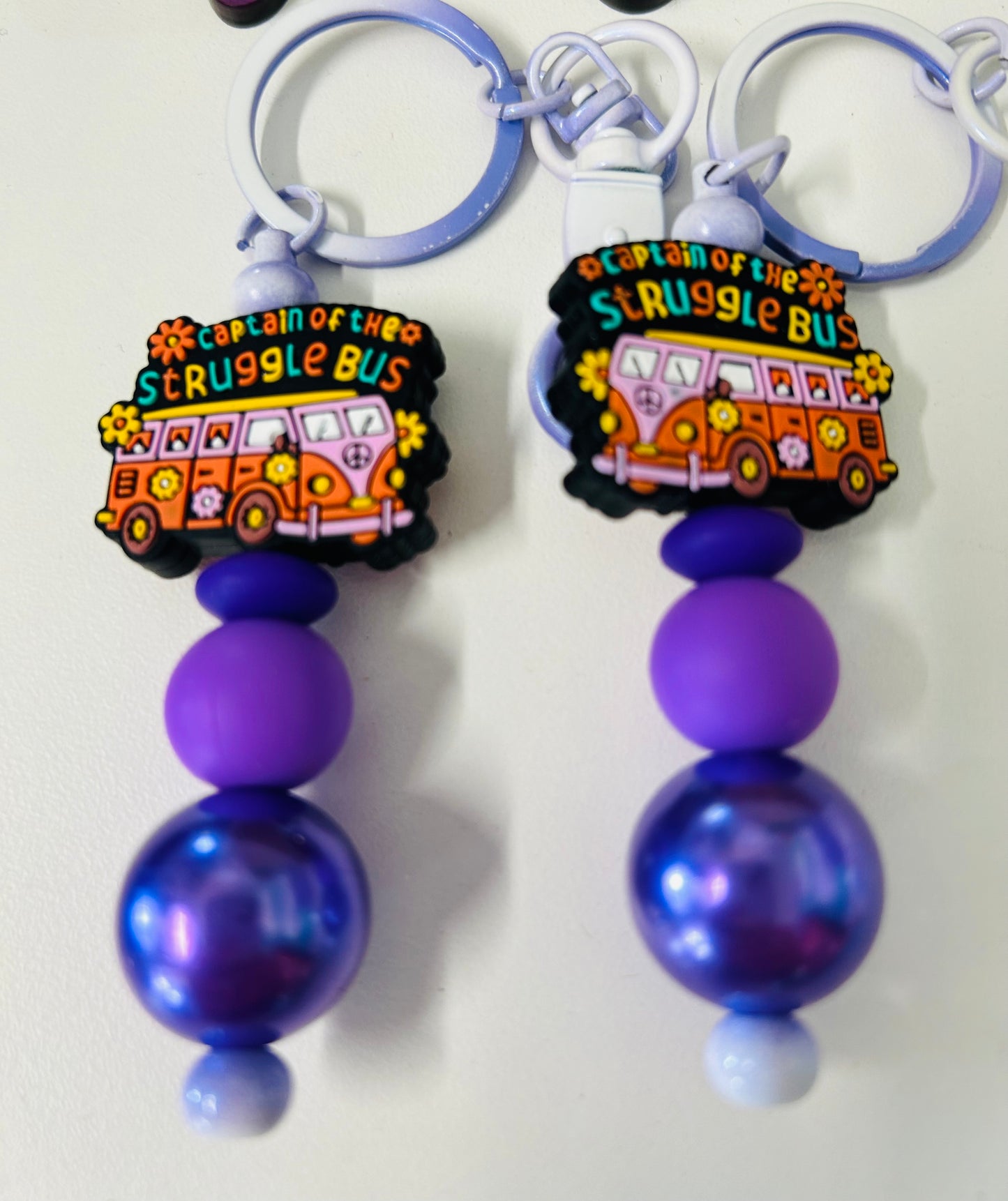 Keychain-Focal Captain of the Struggle Bus