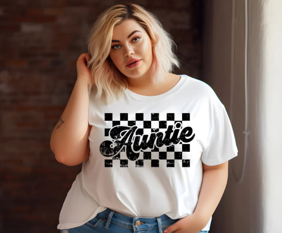 Apparel-Auntie Checkered