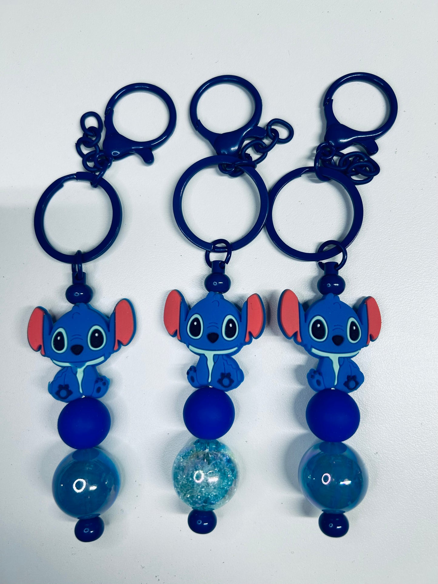 Keychain-Focal Blue Alien