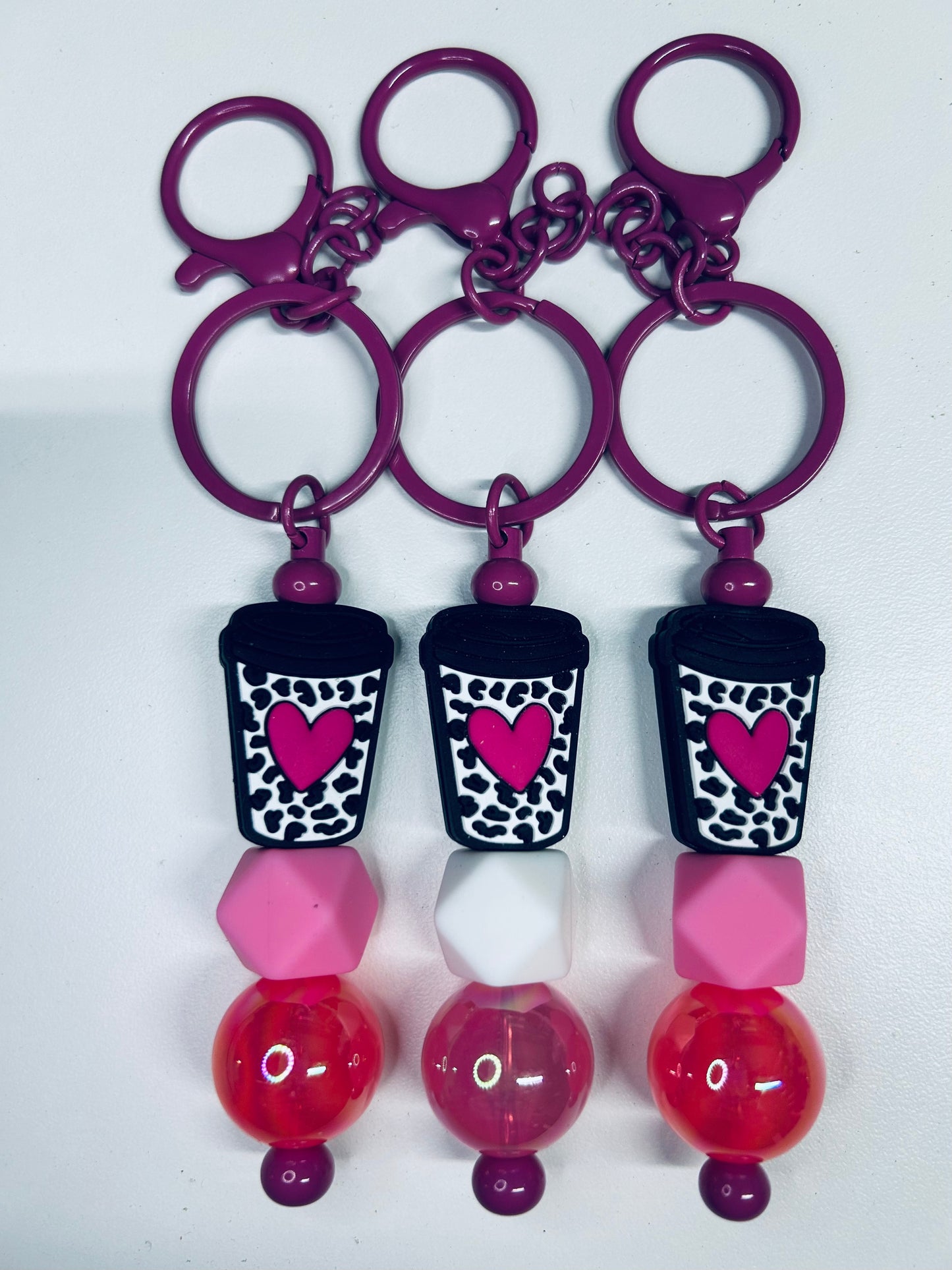 Keychain-Focal Coffee with a Heart