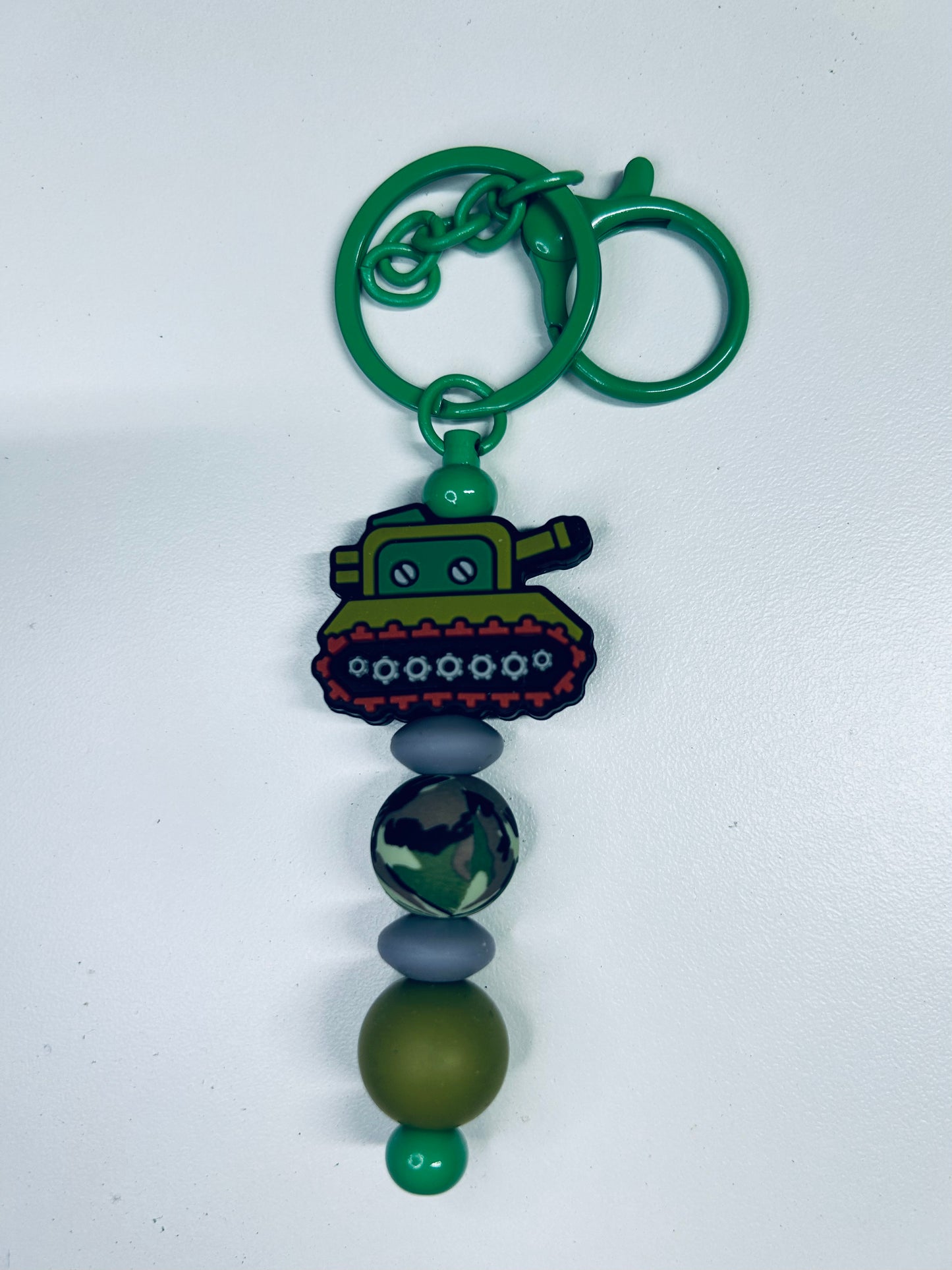 Keychain-Focal Army Tank