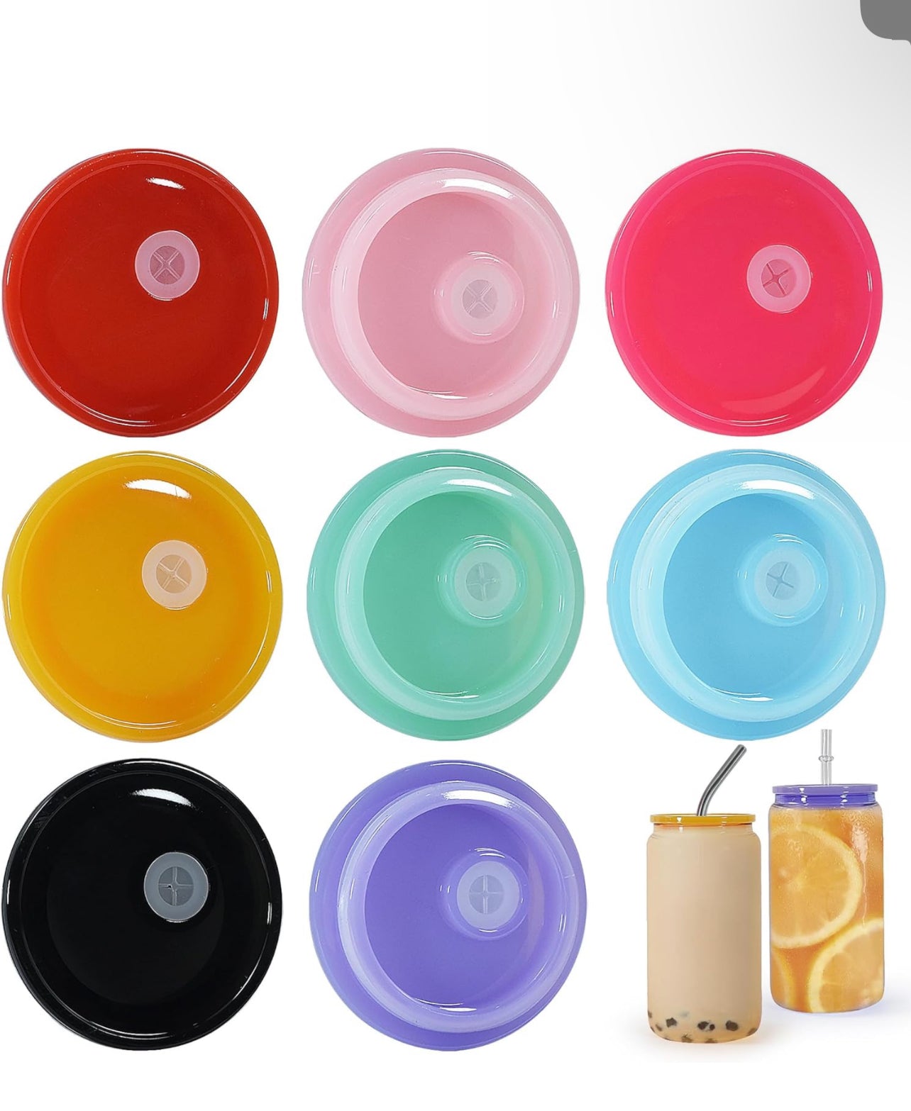 Glass-Rainbow Bright 80s Vibe