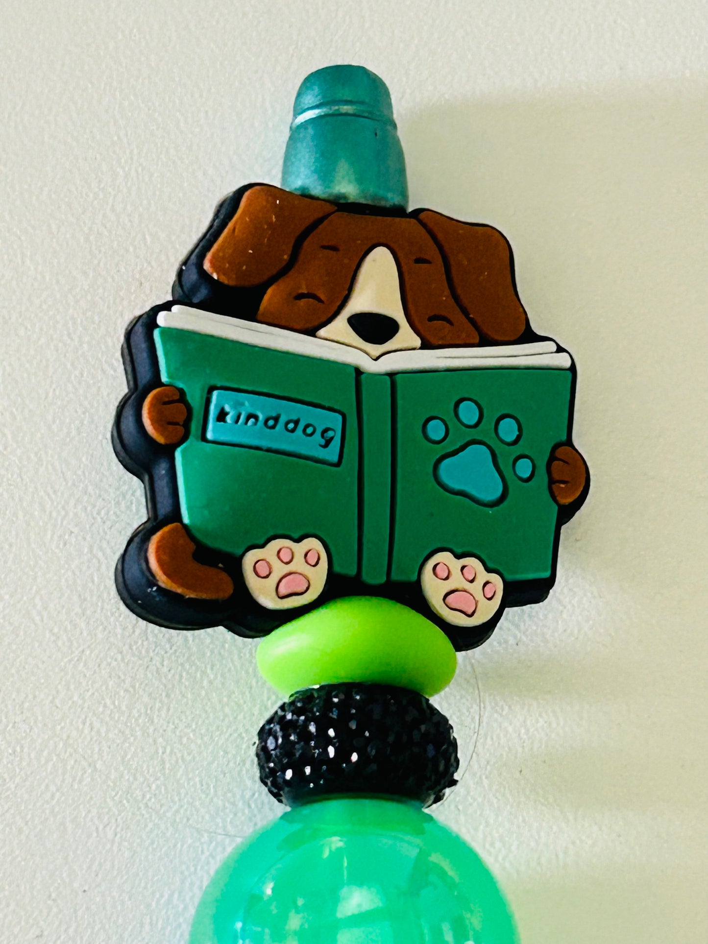 Pen-Focal Dog Reading Book