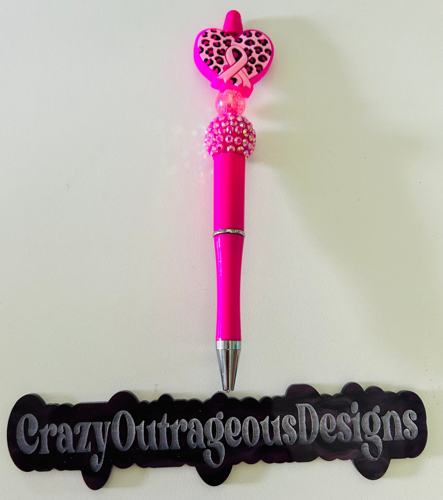 Pen-Focal Heart Breast Cancer Awareness