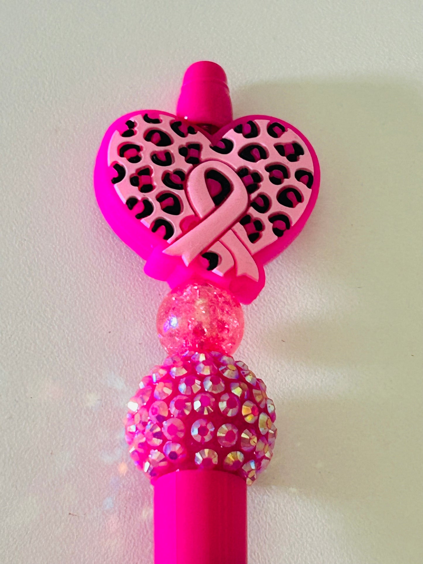 Pen-Focal Heart Breast Cancer Awareness