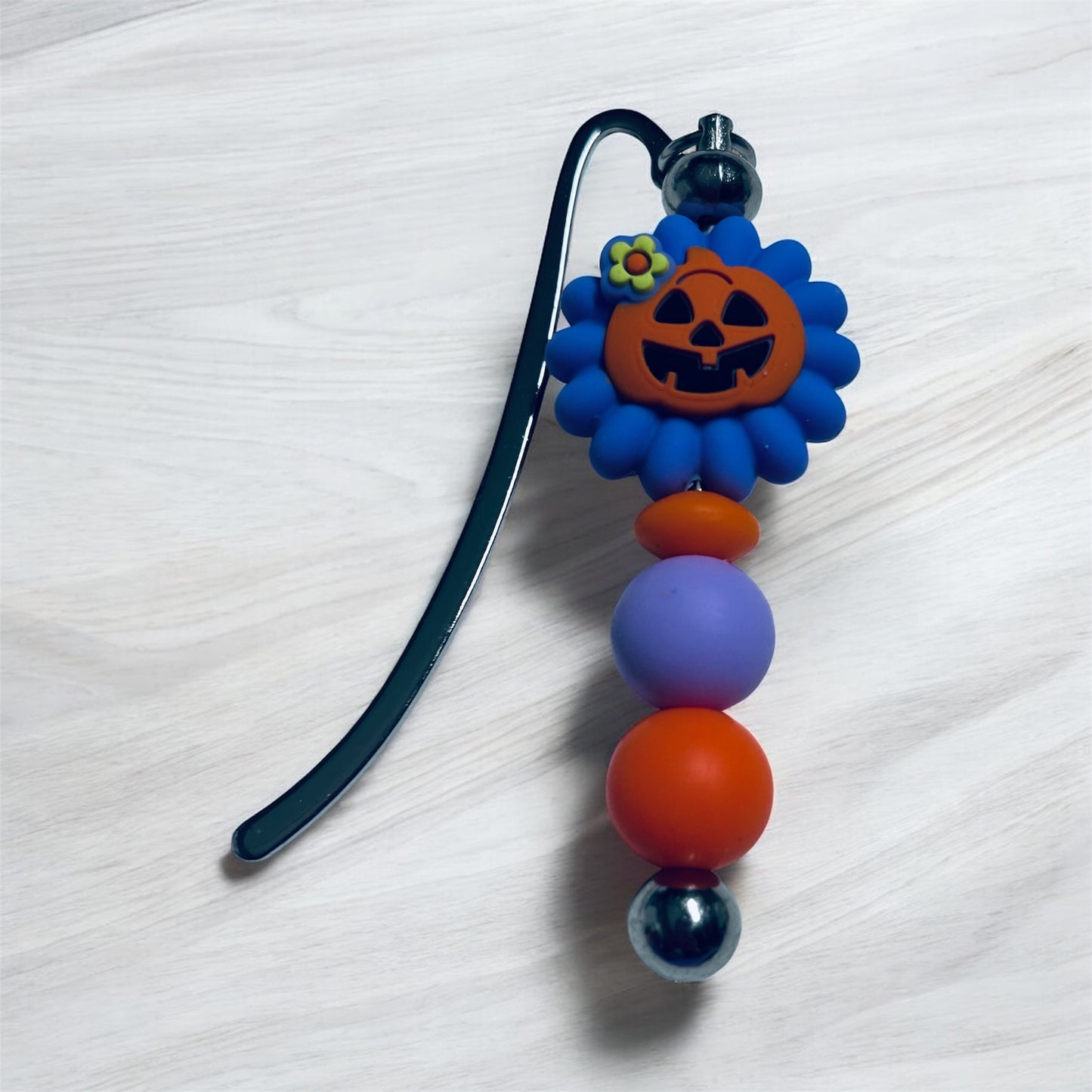 Bookmarker-Pumpkin Flower