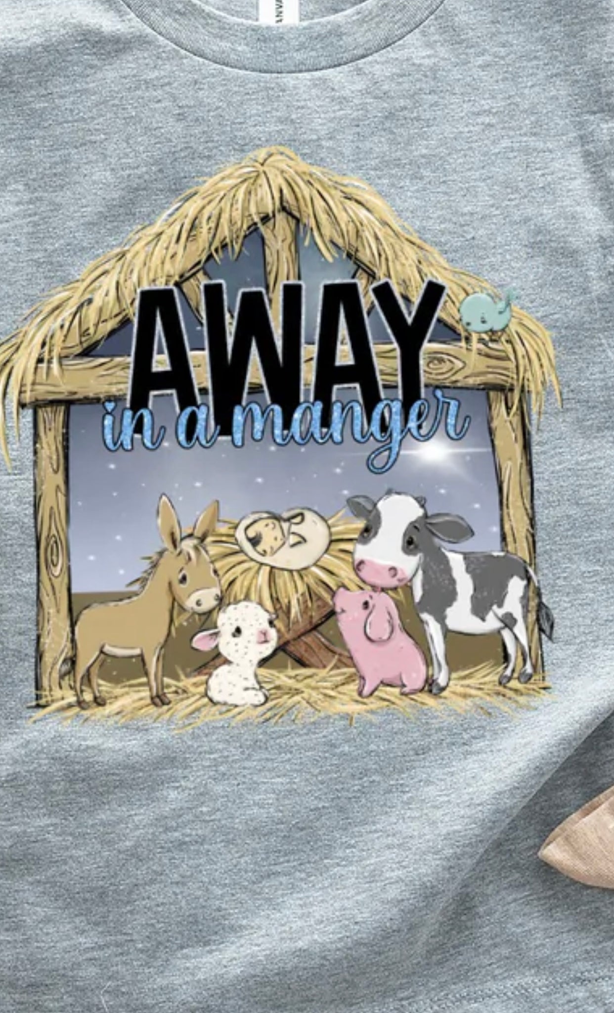 Apparel-Onesie "Away in a Manager"