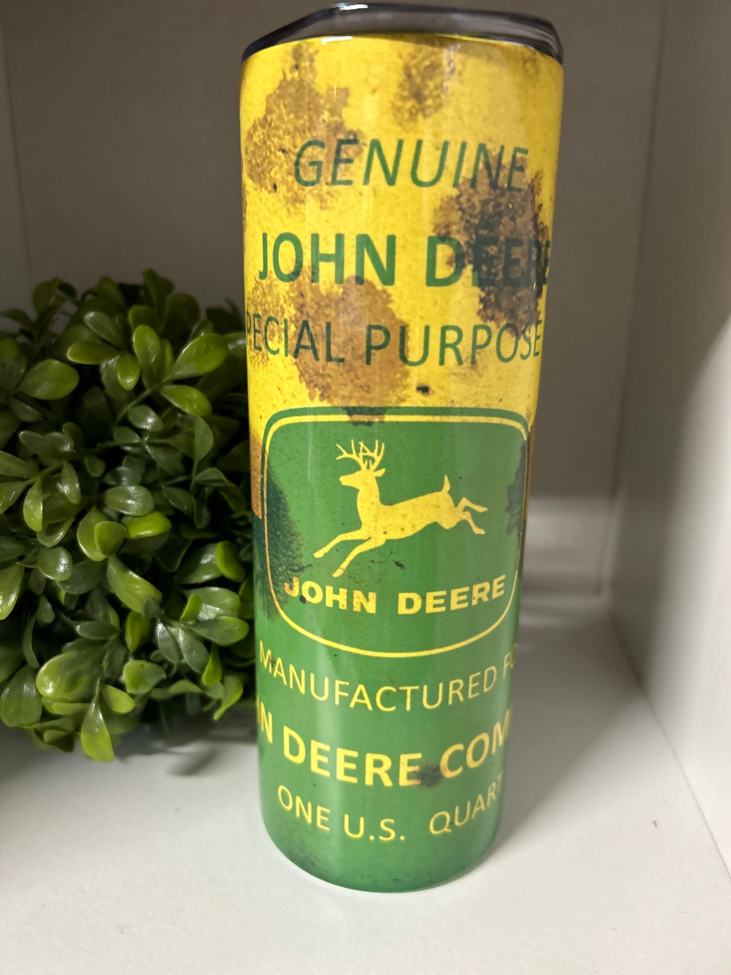 Tumbler-Career:John Deere Oil Can