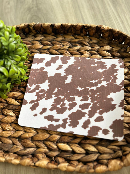 Mouse Pads-Cow Print