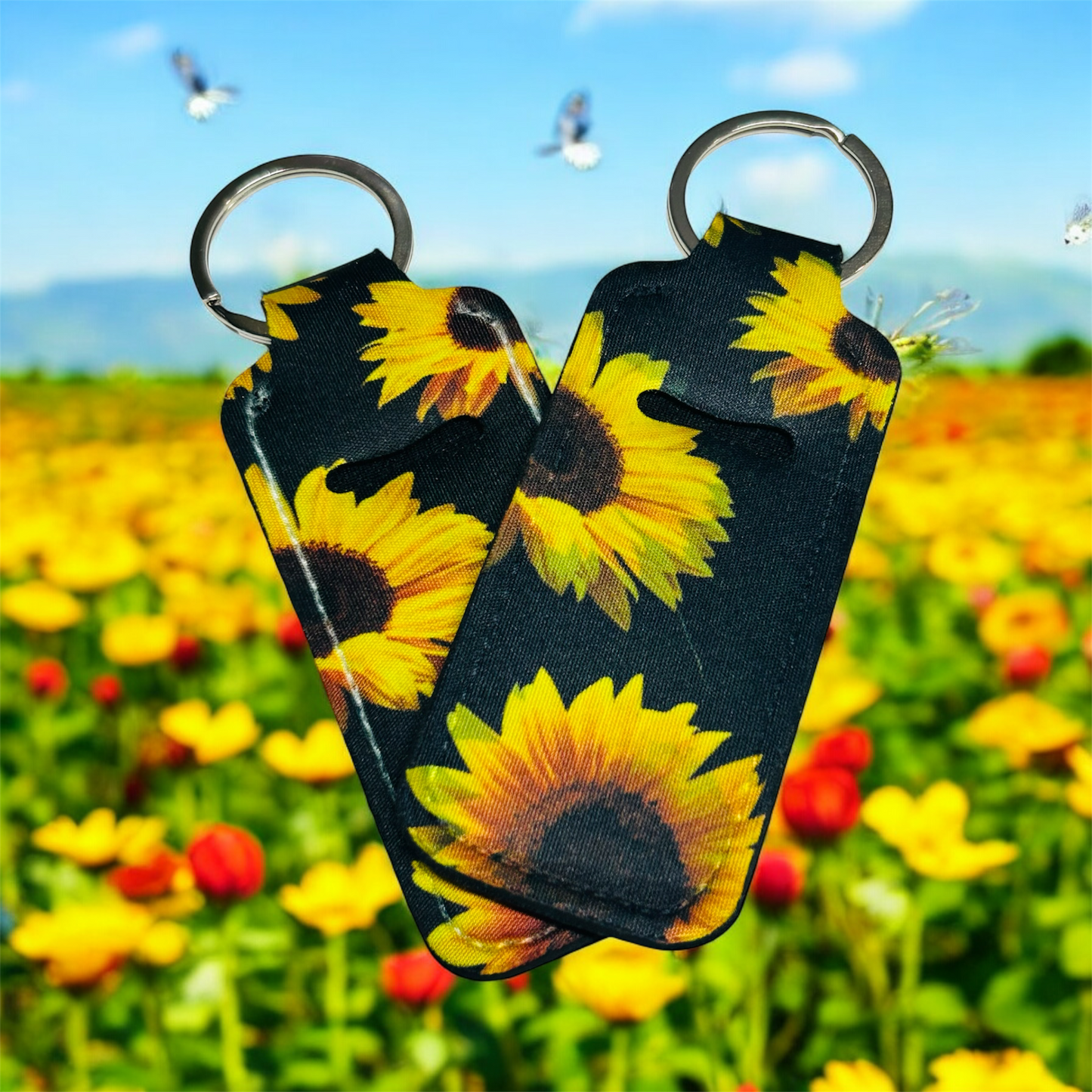 Chapstick Holder-Flower:Sunflower