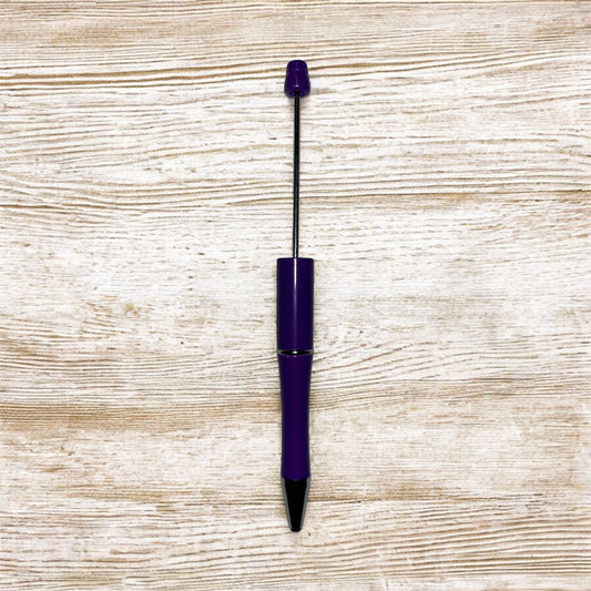 #2  Purple- Plastic Solid Pen Blank