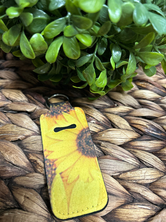 Chapstick Holder-Flower:Sunflower