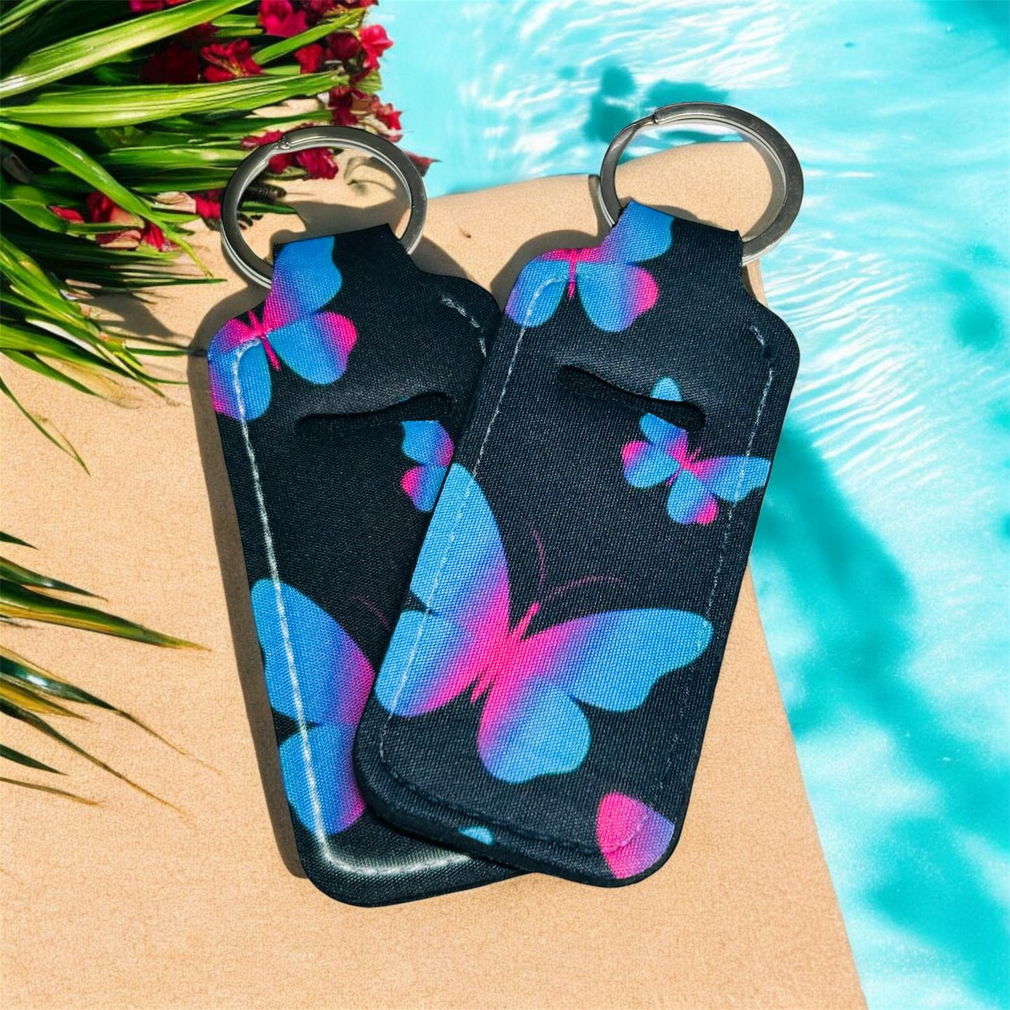 Chapstick Holder-Animal:Butterflies