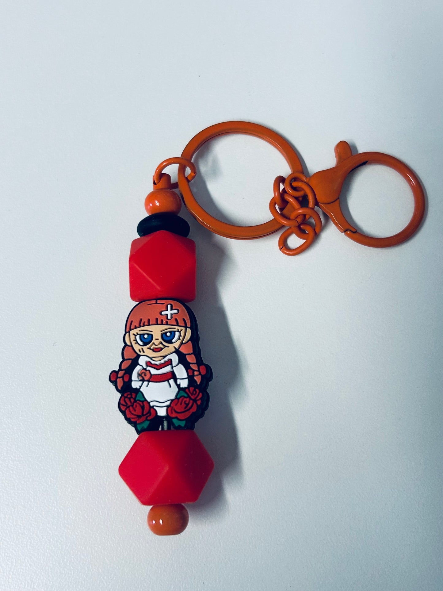 Keychain-Focal Scary Girl