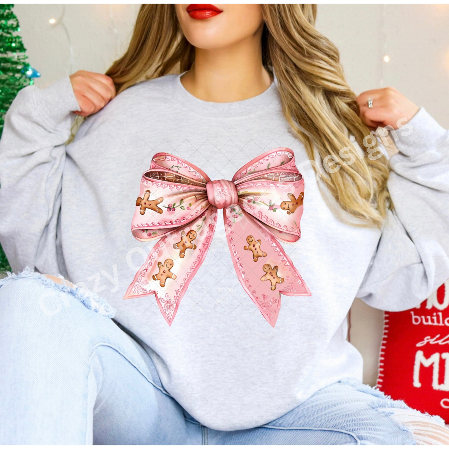 Apparel-Gingerbread Bow