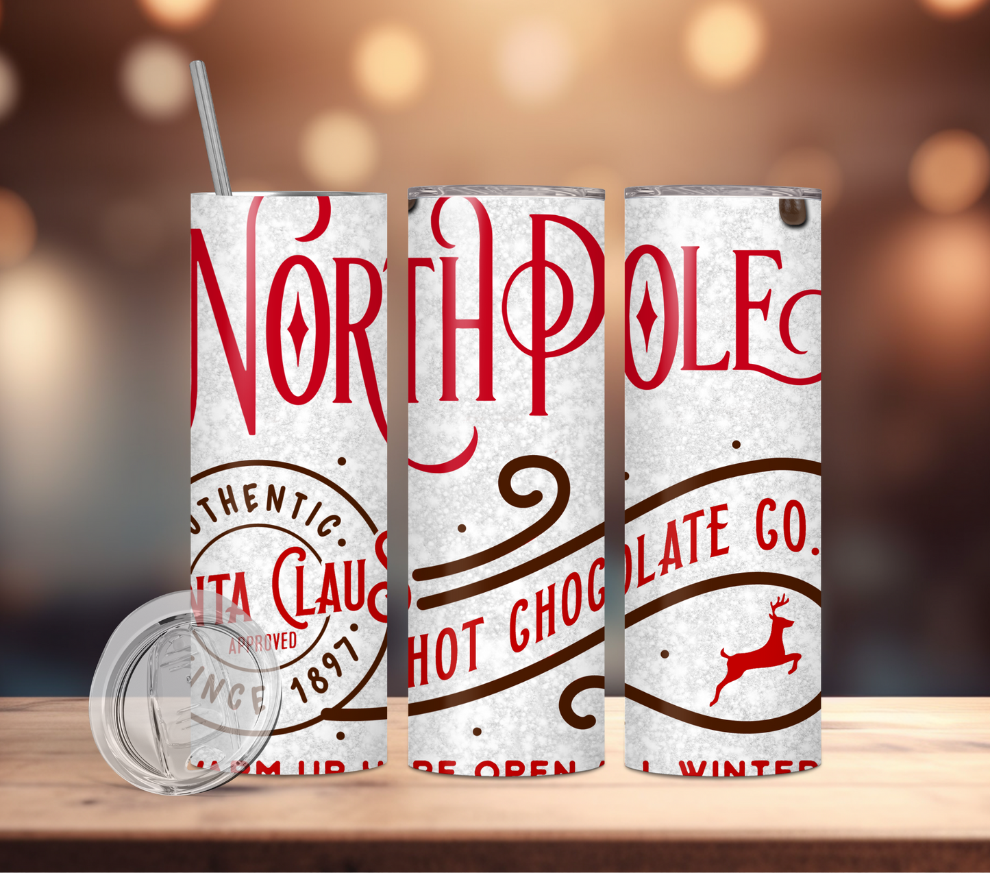 Tumbler-Hot Coco North Pole