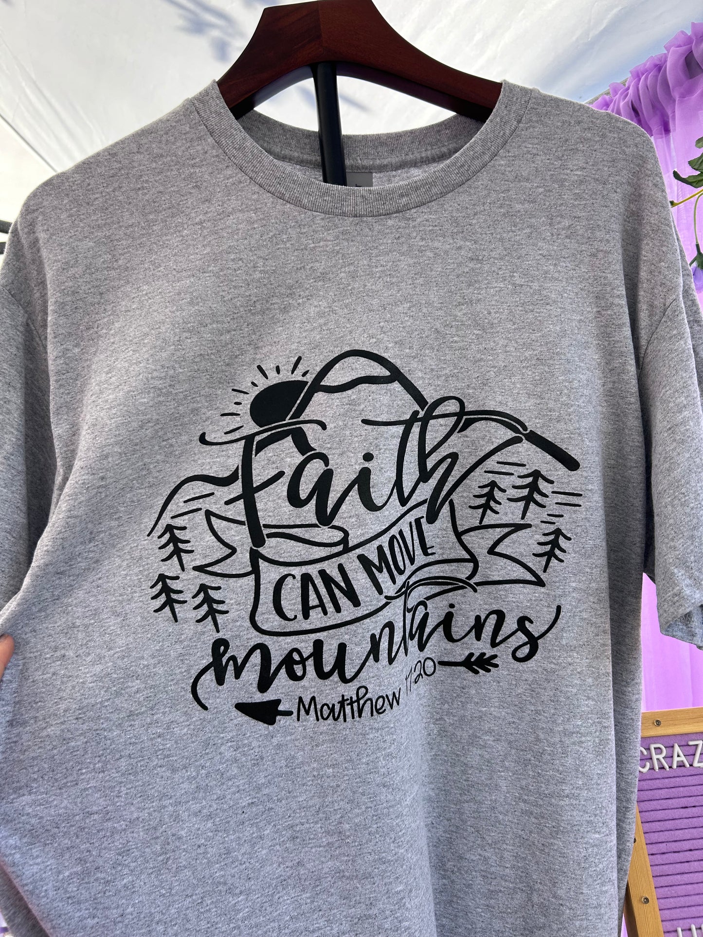 Apparel-Faith Can Move Mountains