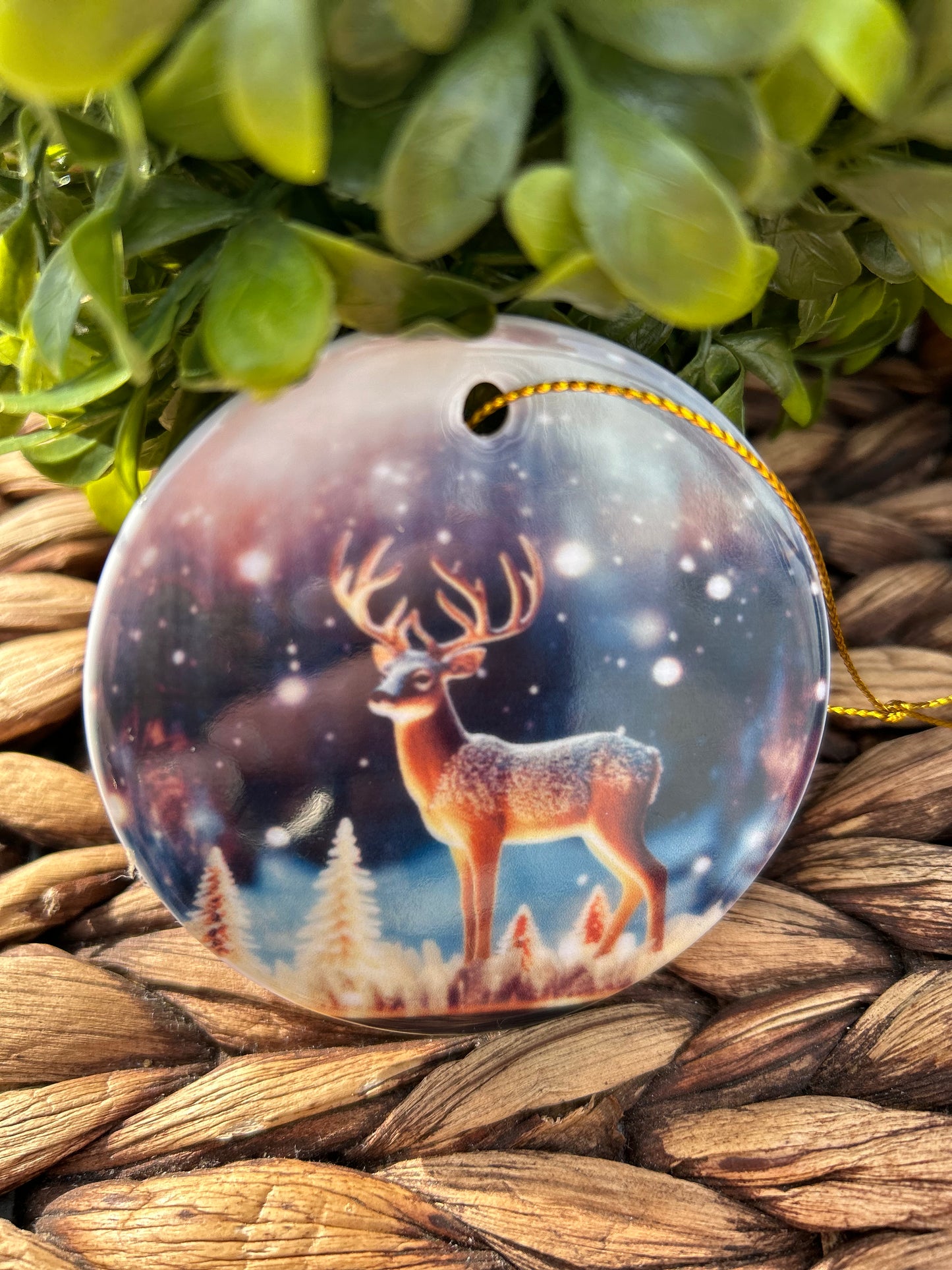 Christmas-Ornament Snow globes