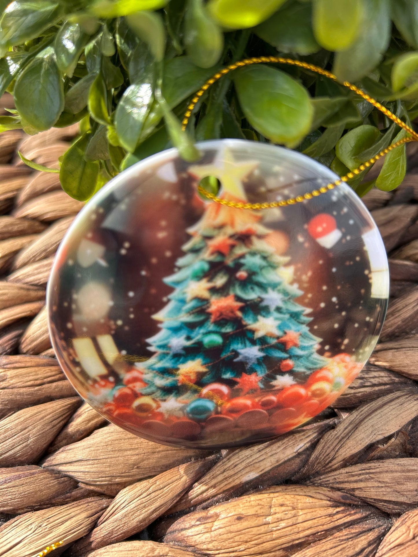 Christmas-Ornament Snow globes