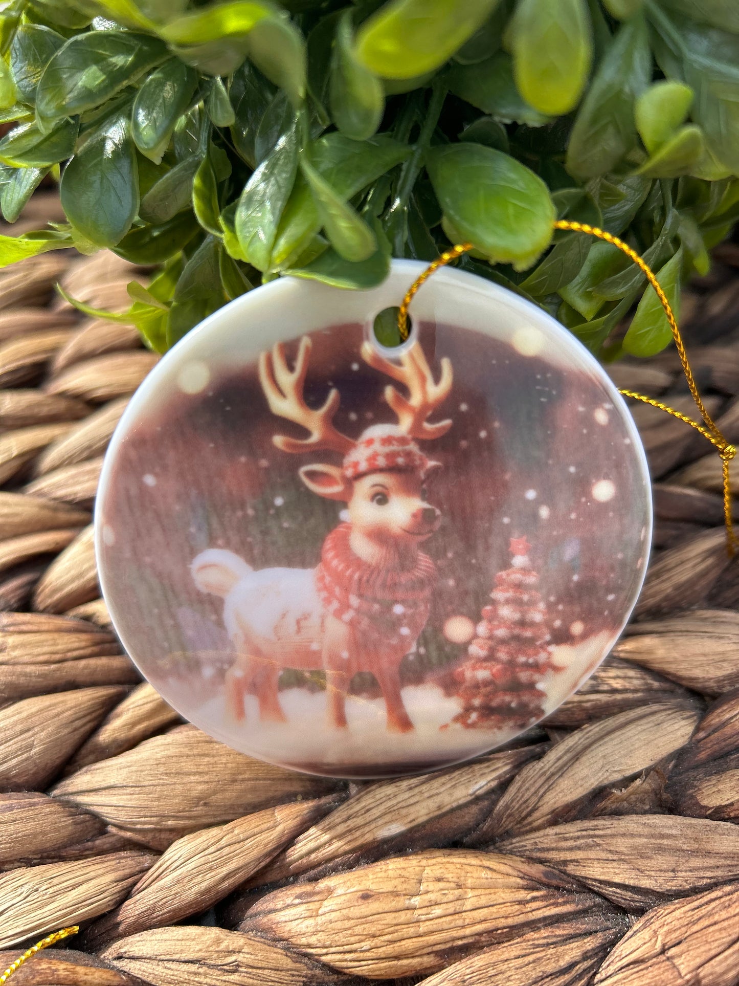 Christmas-Ornament Snow globes