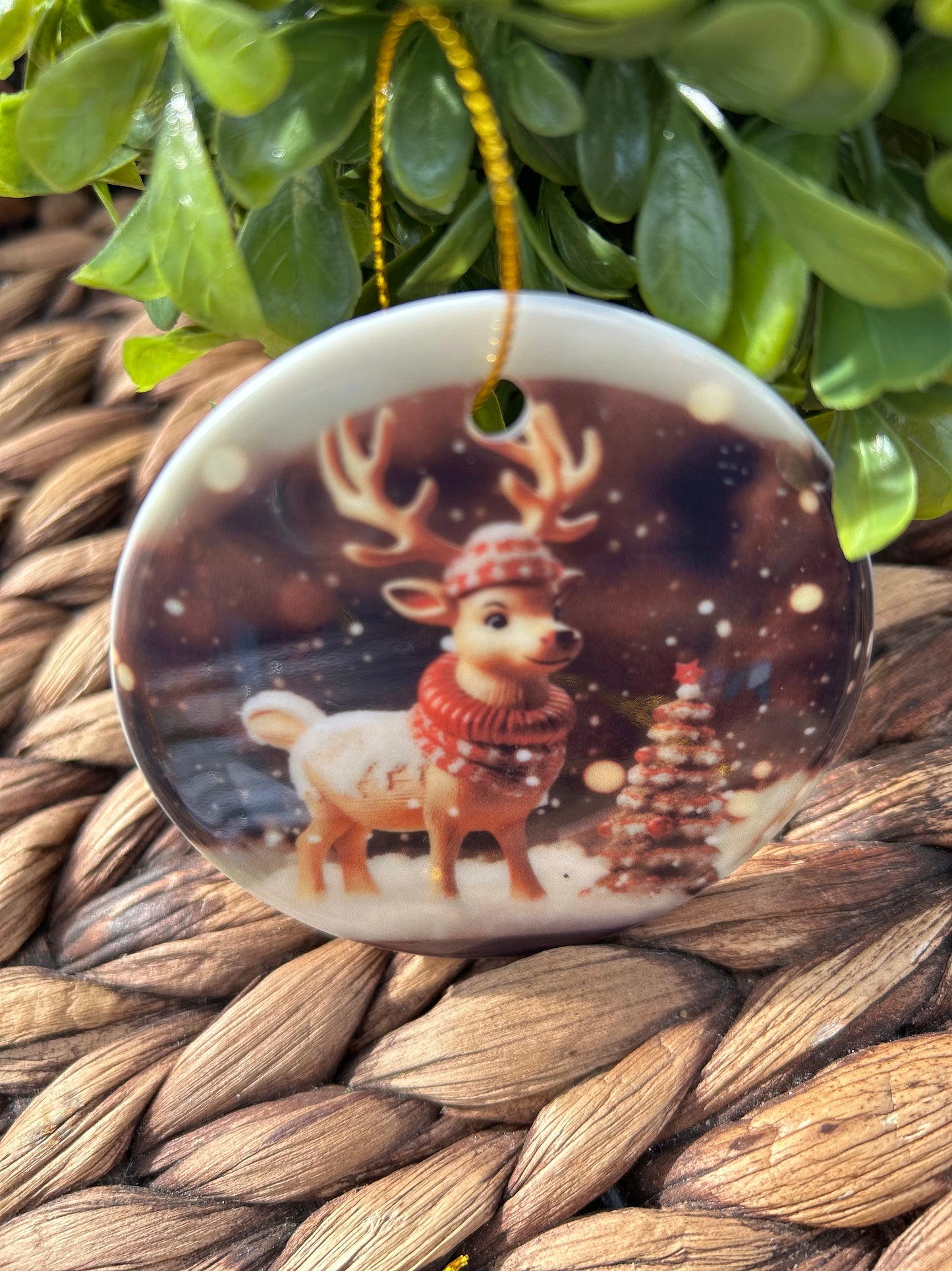Christmas-Ornament Snow globes