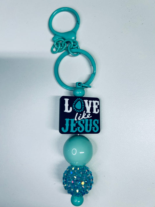 Keychain-Focal Love like Jesus