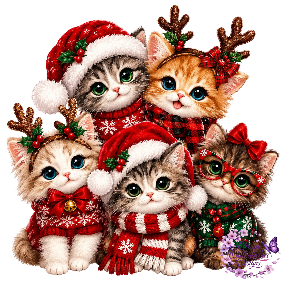 DTF Transfers (only)-CHRISTMAS