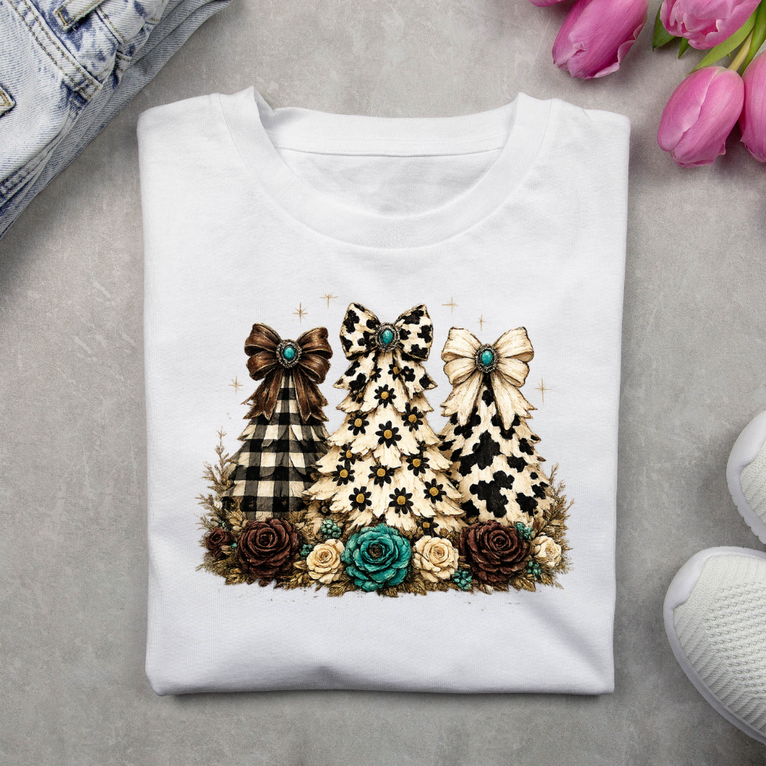 Apparel-Christmas Trees Shirt