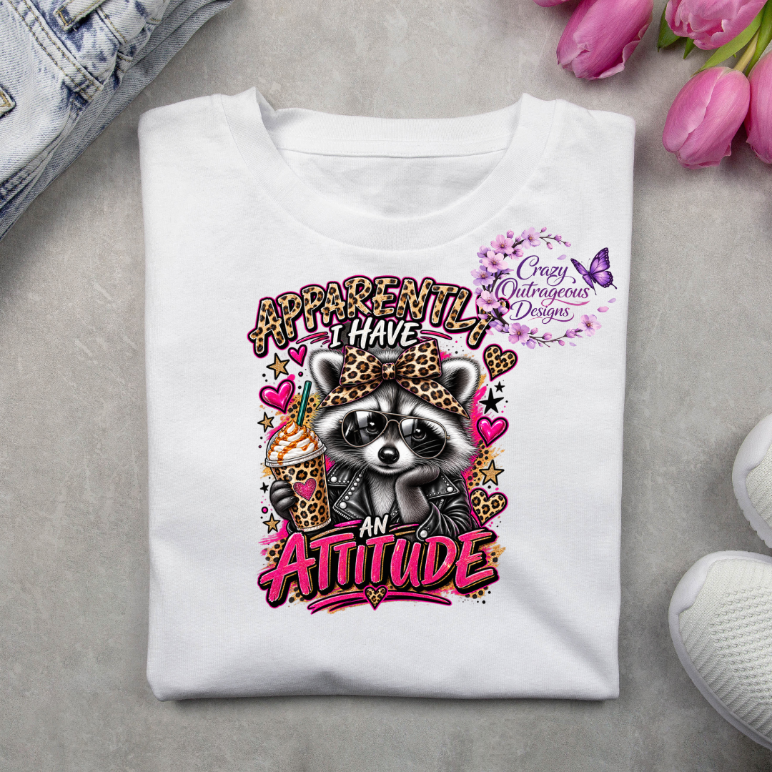 Apparel - Fall Attitude Racoon Shirt
