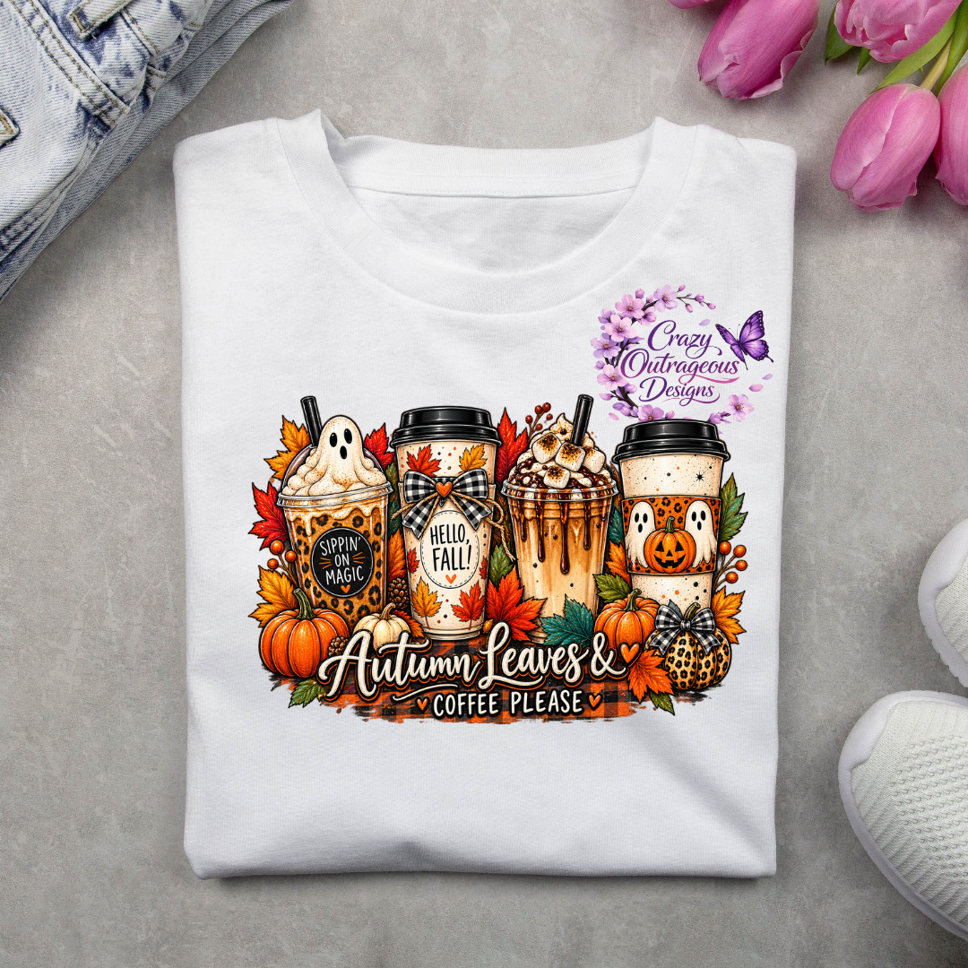 Apparel - Fall Coffee Cups Shirt