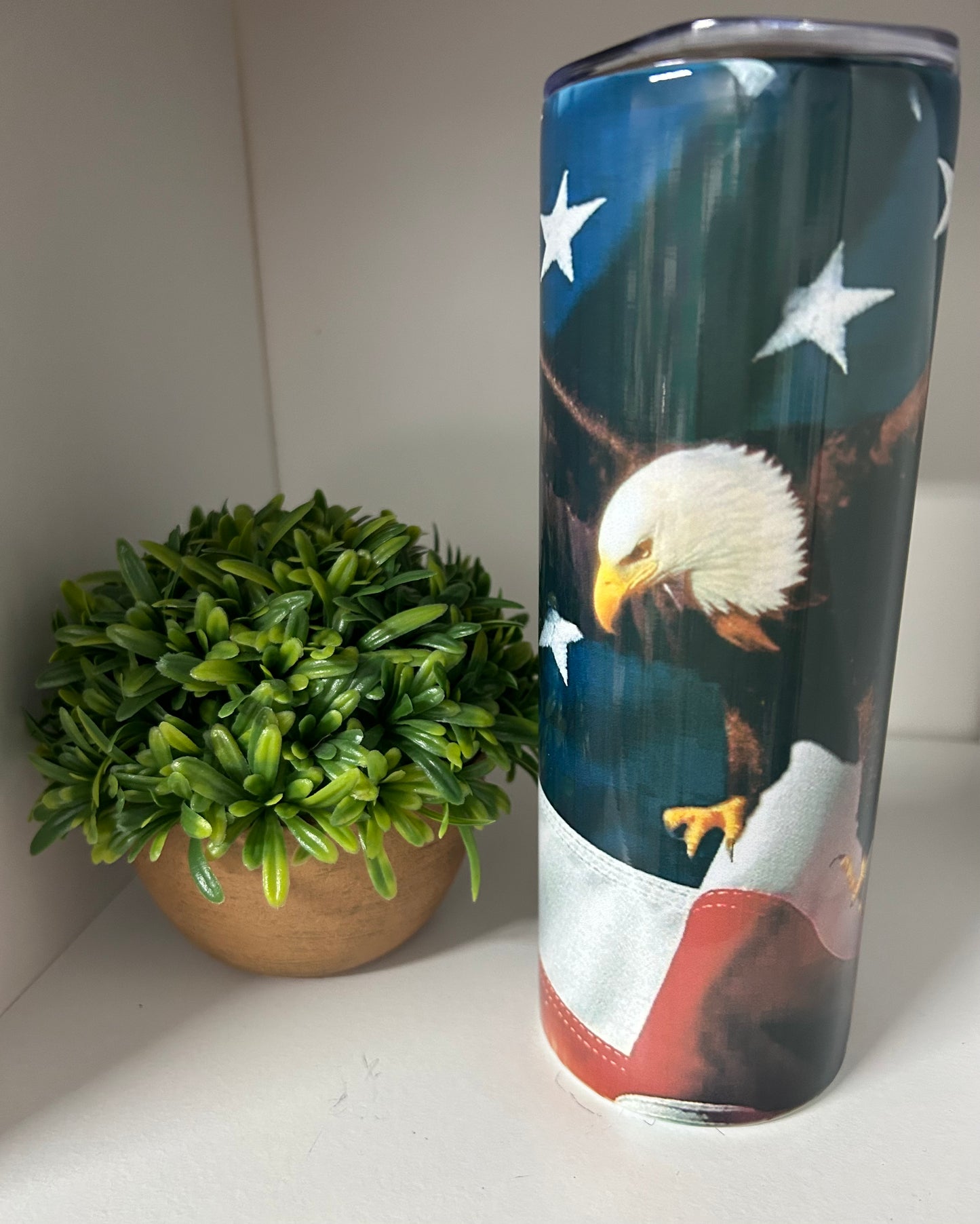 Tumbler-Eagle: Eagle Flag